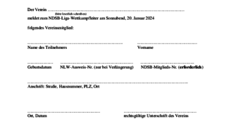 Anmeldung